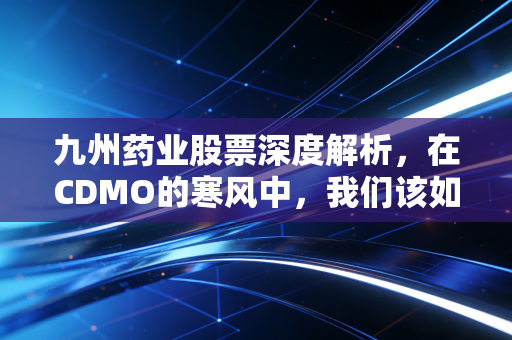 九州药业股票深度解析,在CDMO的寒风中,我们该如何寻找那一抹暖阳?