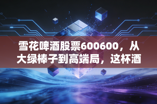 雪花啤酒股票600600,从大绿棒子到高端局,这杯酒到底还香不香?