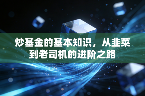 炒基金的基本知识,从韭菜到老司机的进阶之路