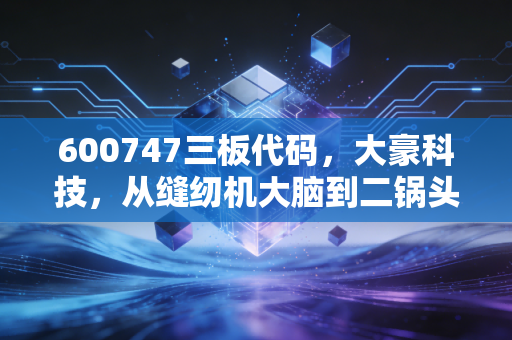 600747三板代码,大豪科技,从缝纫机大脑到二锅头的资本狂想曲