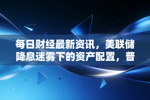 每日财经最新资讯,美联储降息迷雾下的资产配置,普通人的钱袋子该往哪放?