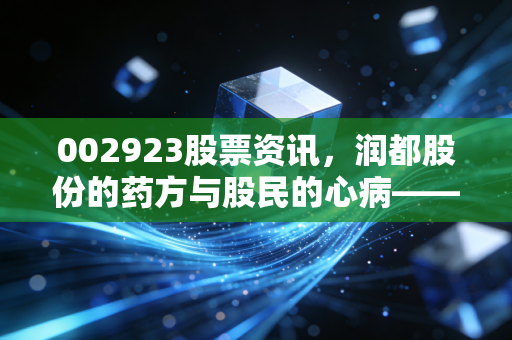 002923股票资讯,润都股份的药方与股民的心病——深度解析医药股的长期主义