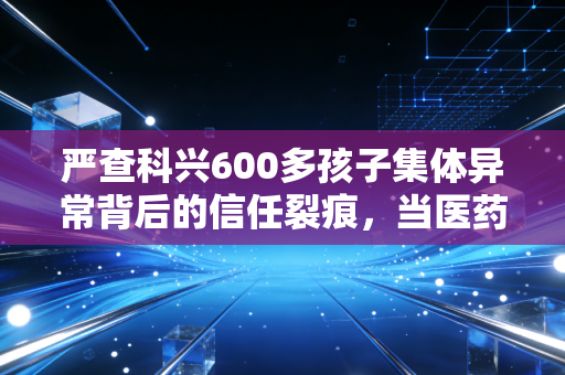 严查科兴600多孩子集体异常背后的信任裂痕,当医药巨头面对生命拷问