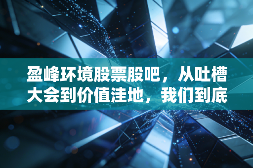 盈峰环境股票股吧,从吐槽大会到价值洼地,我们到底在期待什么?