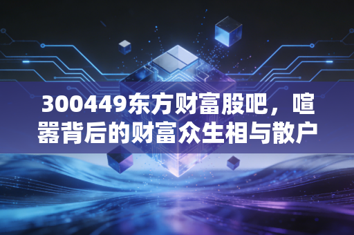 300449东方财富股吧,喧嚣背后的财富众生相与散户情绪的温度计