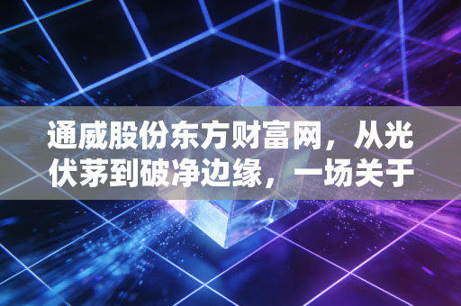 通威股份东方财富网,从光伏茅到破净边缘,一场关于周期与人性的深度复盘