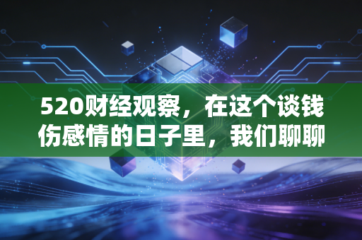 520财经观察，在这个谈钱伤感情的日子里，我们聊聊情绪价值的投资回报率