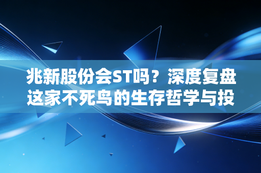兆新股份会ST吗?深度复盘这家不死鸟的生存哲学与投机风险