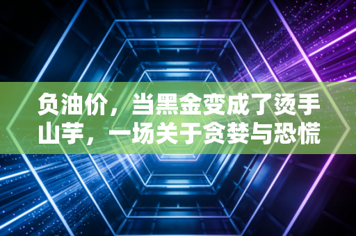 负油价,当黑金变成了烫手山芋,一场关于贪婪与恐慌的金融启示录