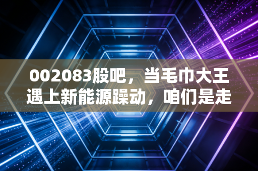 002083股吧,当毛巾大王遇上新能源躁动,咱们是走还是留?