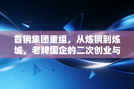 首钢集团重组,从炼钢到炼城,老牌国企的二次创业与艰难蜕变