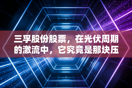 三孚股份股票，在光伏周期的激流中，它究竟是那块压舱石还是随波逐流的浮萍？
