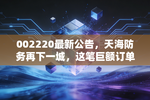 002220最新公告,天海防务再下一城,这笔巨额订单能否撑起绿色航运的野心?