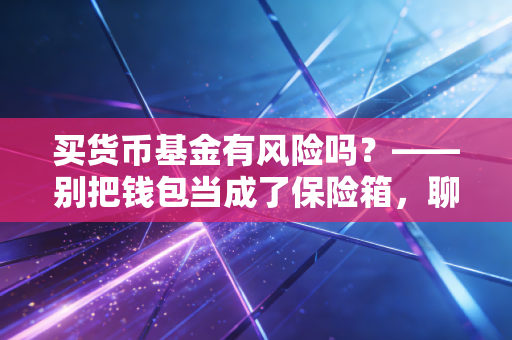 买货币基金有风险吗?——别把钱包当成了保险箱,聊聊那些被忽视的隐形雷区