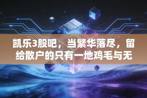 凯乐3股吧，当繁华落尽，留给散户的只有一地鸡毛与无尽的反思
