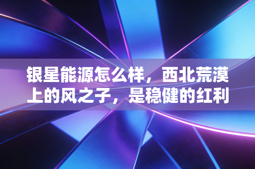 银星能源怎么样,西北荒漠上的风之子,是稳健的红利地还是平庸的国企壳?