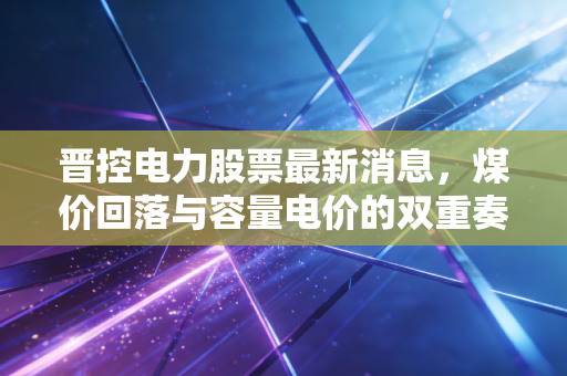 晋控电力股票最新消息,煤价回落与容量电价的双重奏,这只山西电老虎能否走出估值洼地?
