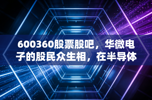 600360股票股吧,华微电子的股民众生相,在半导体寒风中寻找春天的火种