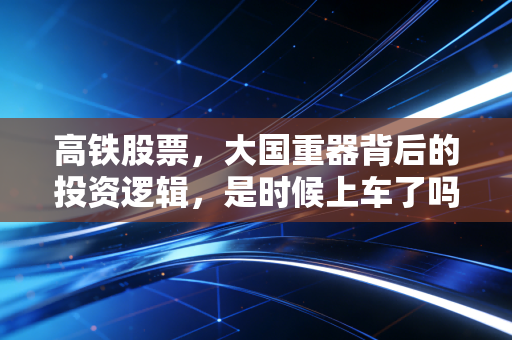 高铁股票,大国重器背后的投资逻辑,是时候上车了吗?