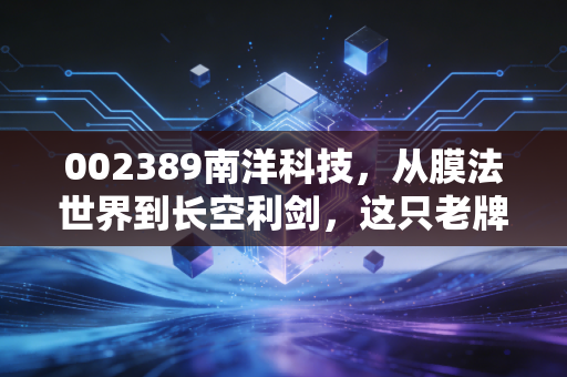 002389南洋科技,从膜法世界到长空利剑,这只老牌新贵到底值不值得守候?
