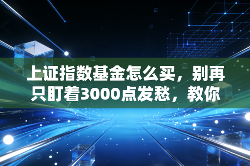 上证指数基金怎么买，别再只盯着3000点发愁，教你一套稳赚不赔的买菜心法