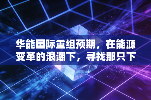 华能国际重组预期,在能源变革的浪潮下,寻找那只下金蛋的鹅