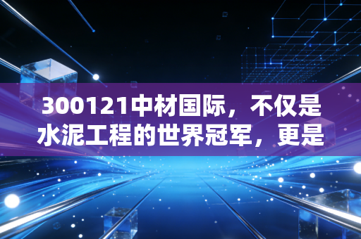 300121中材国际，不仅是水泥工程的世界冠军，更是穿越周期的稳健压舱石