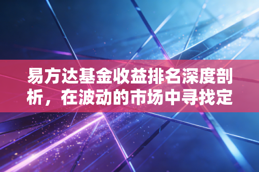 易方达基金收益排名深度剖析，在波动的市场中寻找定海神针与投资真谛