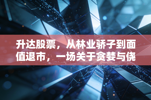 升达股票，从林业骄子到面值退市，一场关于贪婪与侥幸的投资警示录
