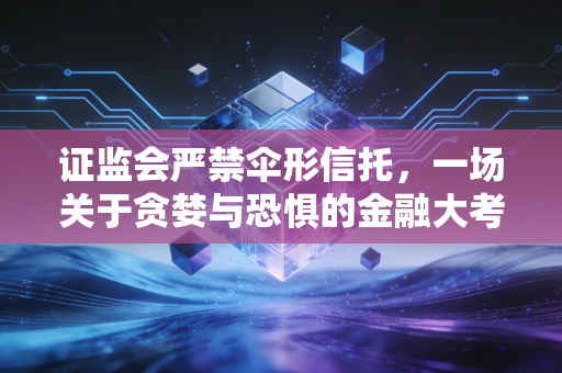 证监会严禁伞形信托,一场关于贪婪与恐惧的金融大考