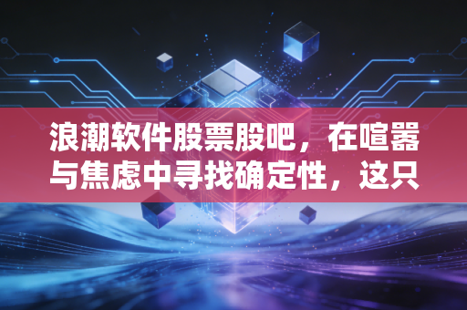 浪潮软件股票股吧，在喧嚣与焦虑中寻找确定性，这只老牌软件股还能打吗？