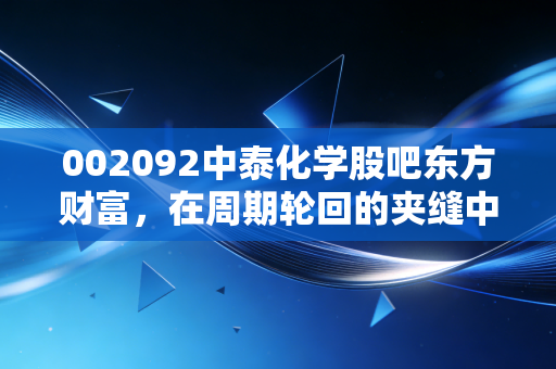 002092中泰化学股吧东方财富,在周期轮回的夹缝中,我们如何寻找那一线生机?