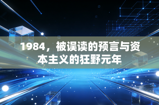 1984,被误读的预言与资本主义的狂野元年