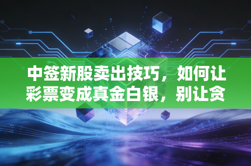 中签新股卖出技巧,如何让彩票变成真金白银,别让贪婪吞噬了你的运气