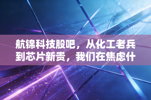 航锦科技股吧,从化工老兵到芯片新贵,我们在焦虑什么?