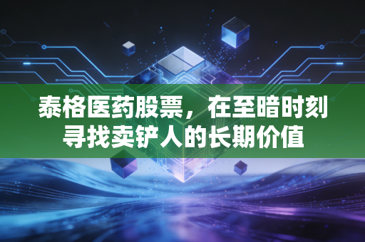 泰格医药股票,在至暗时刻寻找卖铲人的长期价值