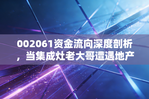 002061资金流向深度剖析，当集成灶老大哥遭遇地产寒冬，主力资金正在酝酿什么变局？
