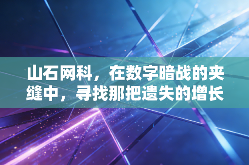 山石网科,在数字暗战的夹缝中,寻找那把遗失的增长金钥匙