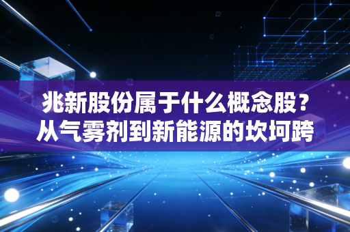 兆新股份属于什么概念股？从气雾剂到新能源的坎坷跨界与ST生存法则
