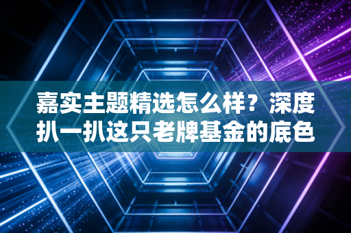 嘉实主题精选怎么样?深度扒一扒这只老牌基金的底色与成色