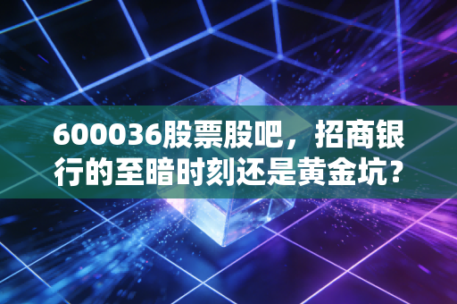 600036股票股吧，招商银行的至暗时刻还是黄金坑？聊聊散户的焦虑与长线投资的信仰