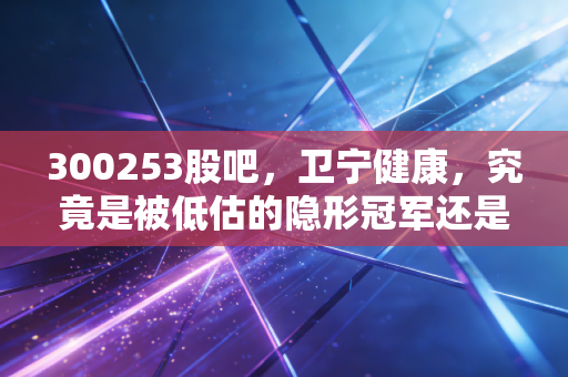 300253股吧,卫宁健康,究竟是被低估的隐形冠军还是接盘侠的坟墓?