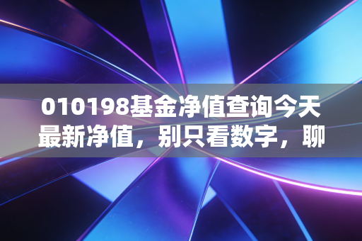010198基金净值查询今天最新净值,别只看数字,聊聊这只基金背后的心跳与投资逻辑