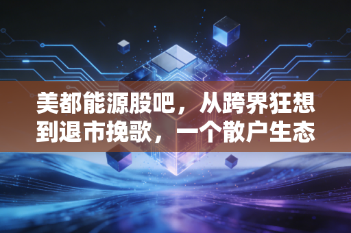 美都能源股吧,从跨界狂想到退市挽歌,一个散户生态的真实样本