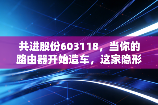 共进股份603118,当你的路由器开始造车,这家隐形制造巨头的逆袭之路