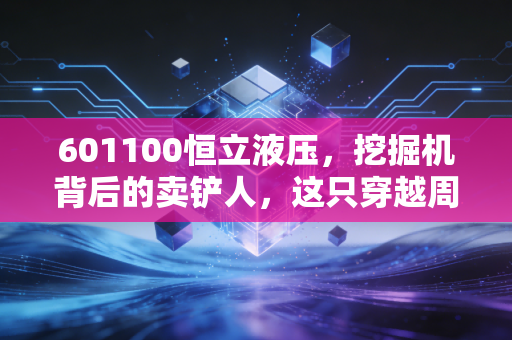 601100恒立液压,挖掘机背后的卖铲人,这只穿越周期的隐形冠军还值得持有吗?