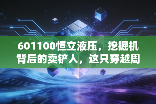 601100恒立液压,挖掘机背后的卖铲人,这只穿越周期的隐形冠军还值得持有吗?