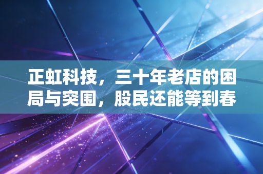正虹科技,三十年老店的困局与突围,股民还能等到春天吗?