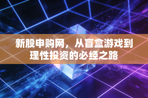 新股申购网,从盲盒游戏到理性投资的必经之路