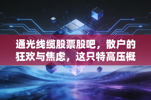 通光线缆股票股吧,散户的狂欢与焦虑,这只特高压概念股到底值不值得拿?